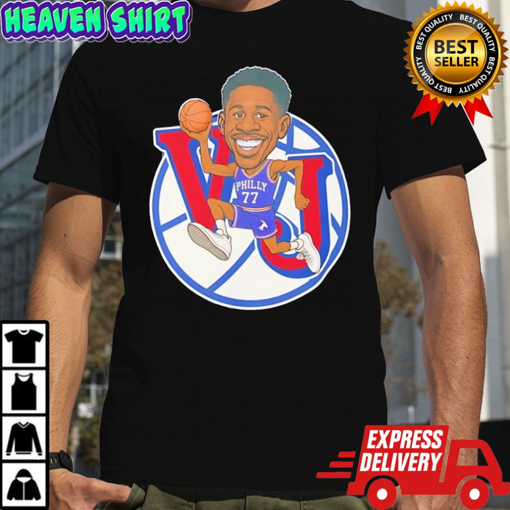 VJ Edgecombe Philadelphia 76ers Caricature shirt