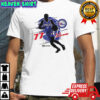 VJ Edgecombe Philadelphia 76ers NBA number 77 silhouette shirt