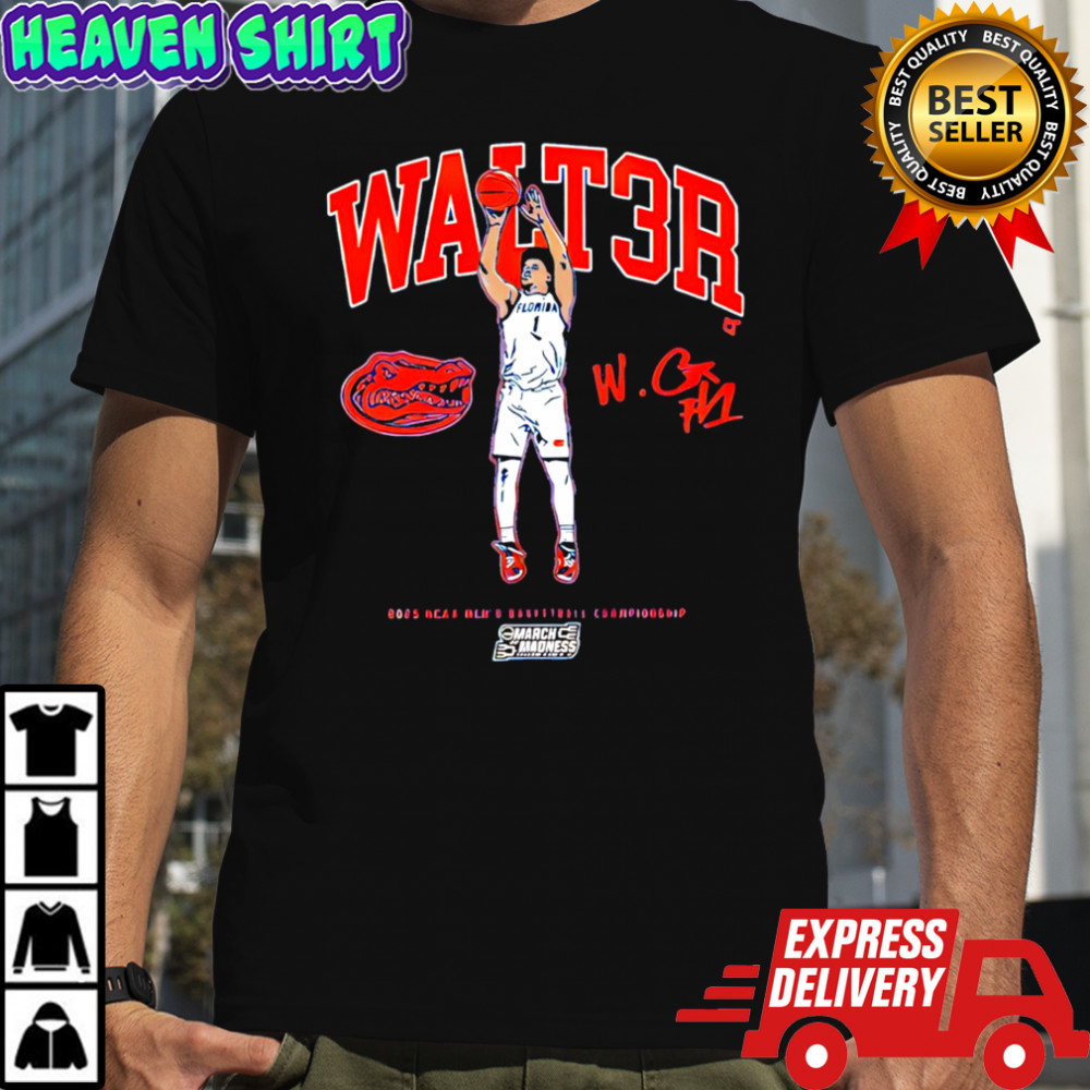 Walter Clayton Jr 2025 NCAA Men’s Basketball Championship T-shirts