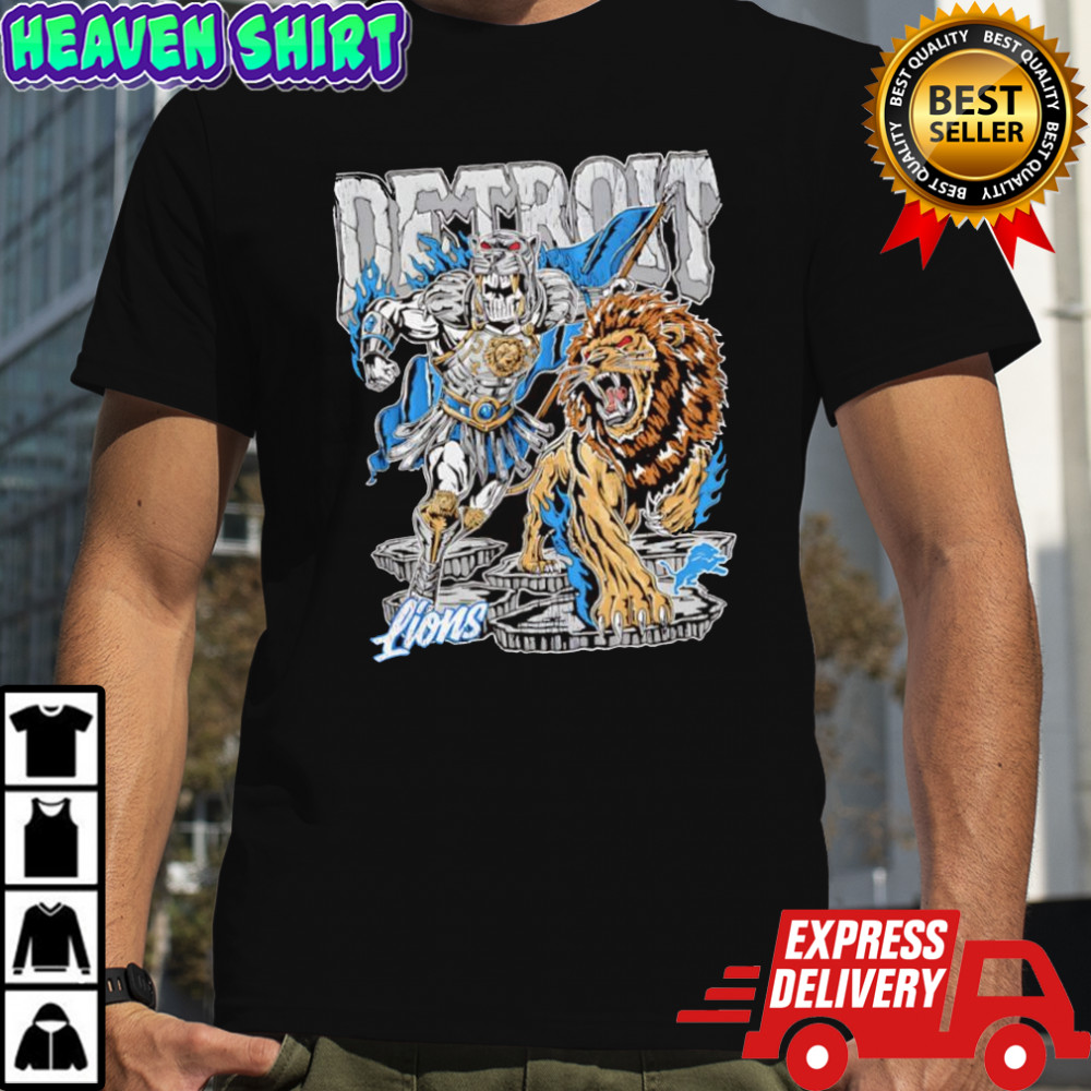 Warren Lotas x Detroit Lions Gladiator skeleton shirt