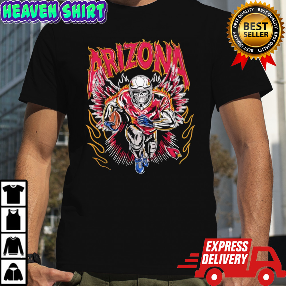 Warren Lotas x Flying Arizona Cardinals skeleton shirt