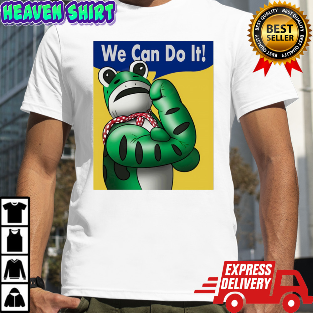We can do it Portland Frog shirt
