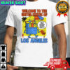 Welcome To The United States Of Ice Keep Out Los Angeles T-Shirt