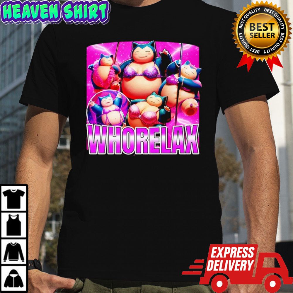 Whorelax Pokemon shirt