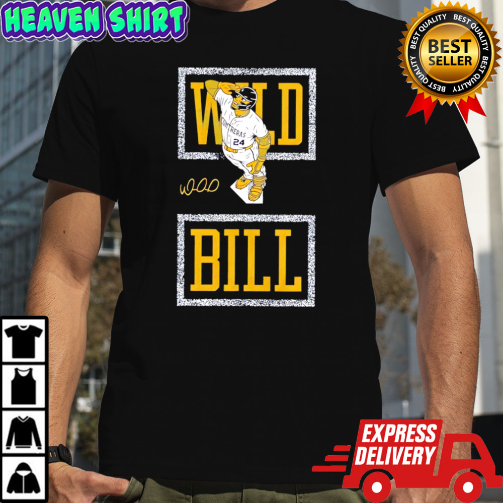 Wild Bill Salute William Contreras Milwaukee Brewers T-shirt