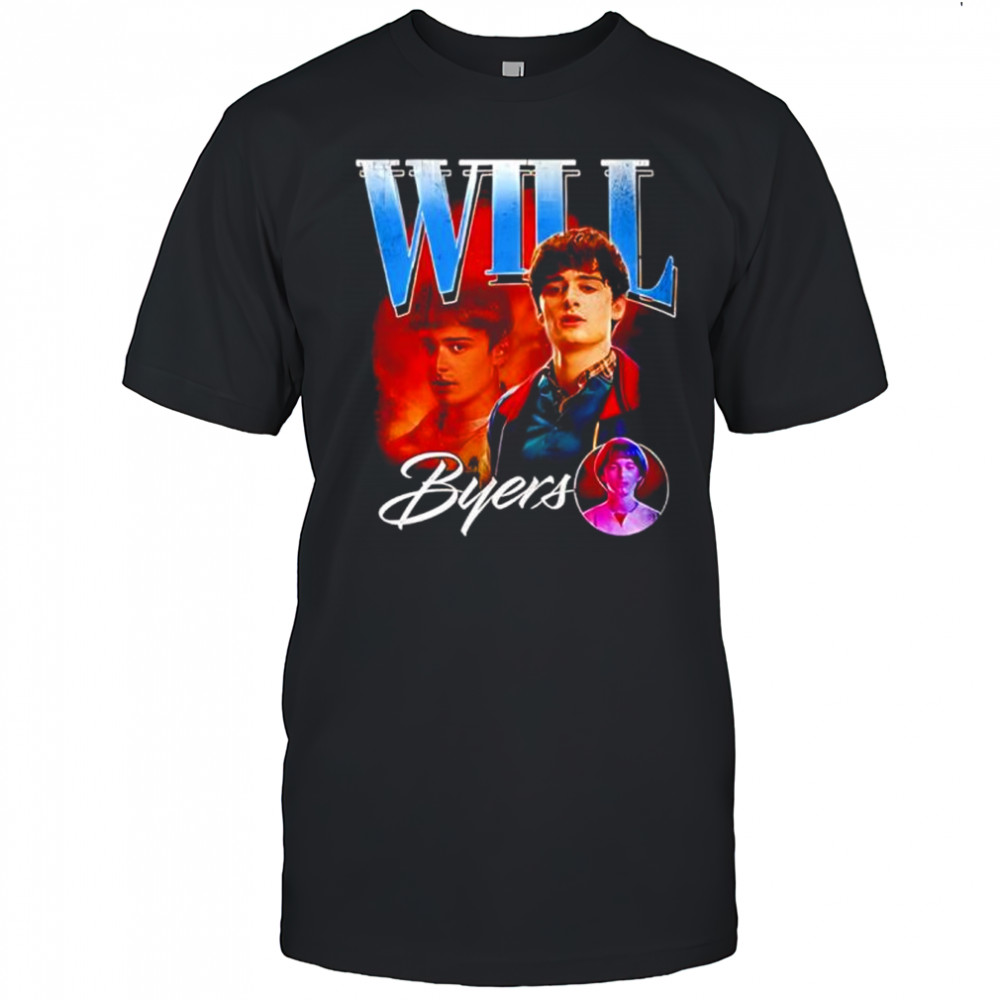 Will Byers series Stranger Things graphic shirt