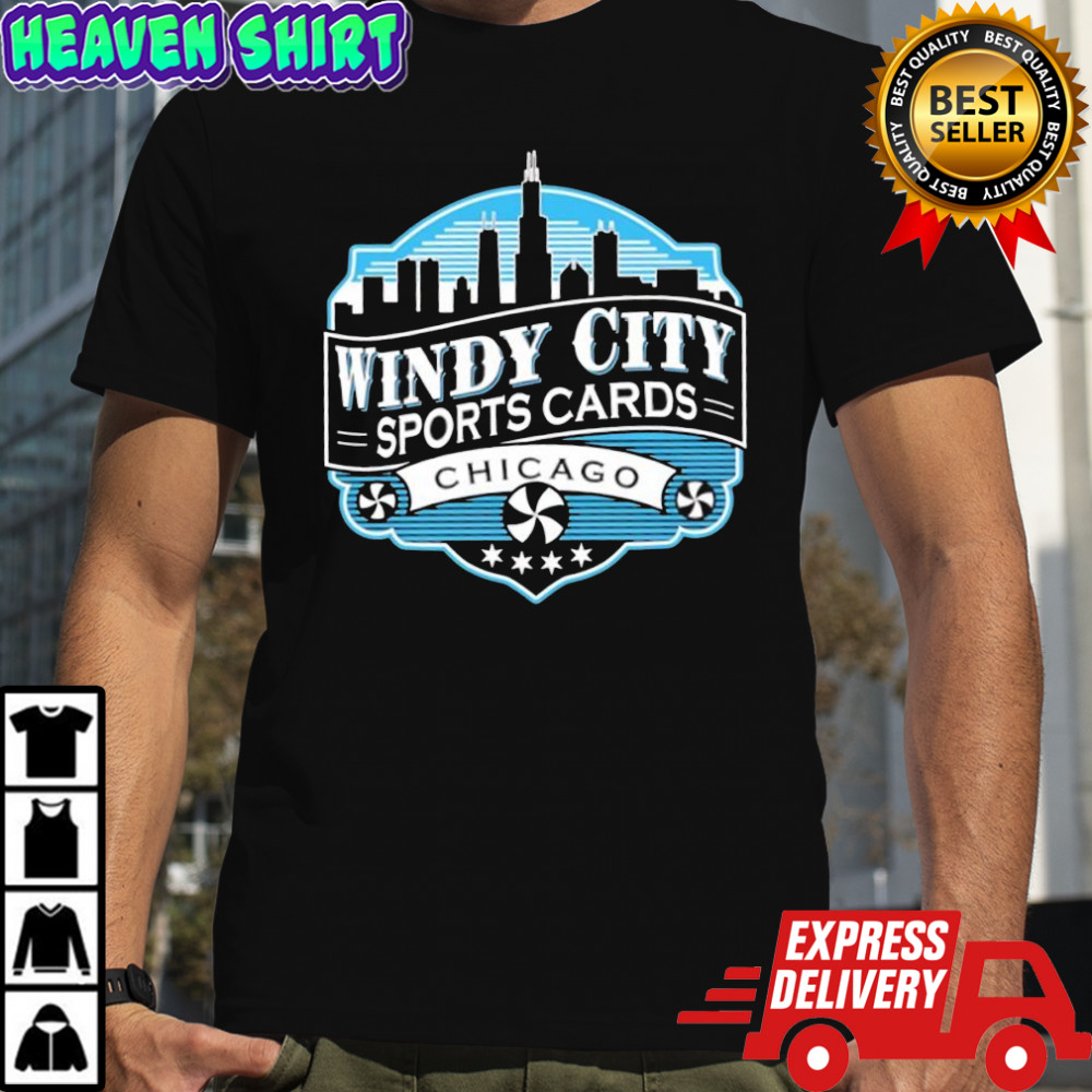 Windy City Sports Cards Chicago logo shirt