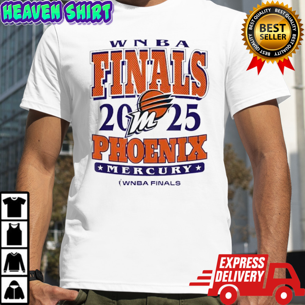 WNBA Official Phoenix Mercury 2025 Finals All or Nothing Shirt