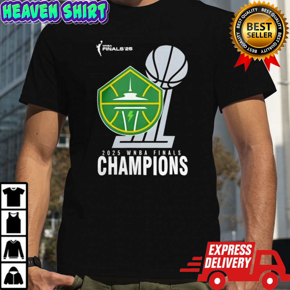 WNBA Shop 2025 WNBA Champions Seattle Storm Finals shirt