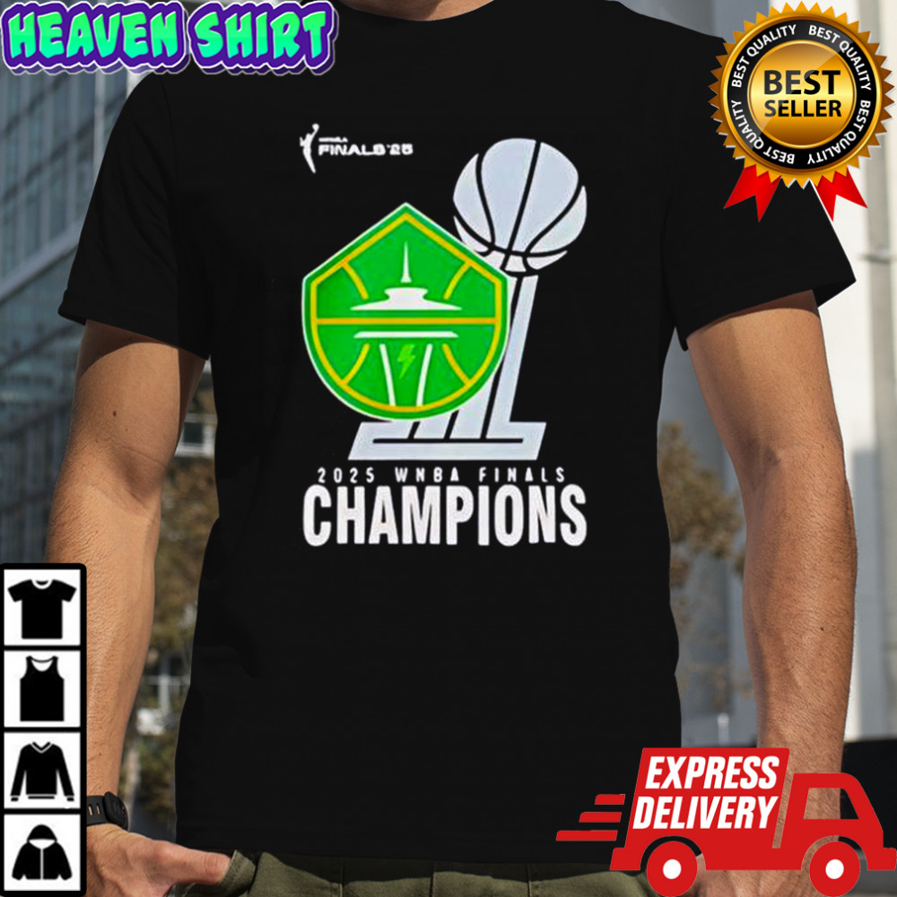WNBA Shop 2025 WNBA Champions Seattle Storm Finals T-Shirt