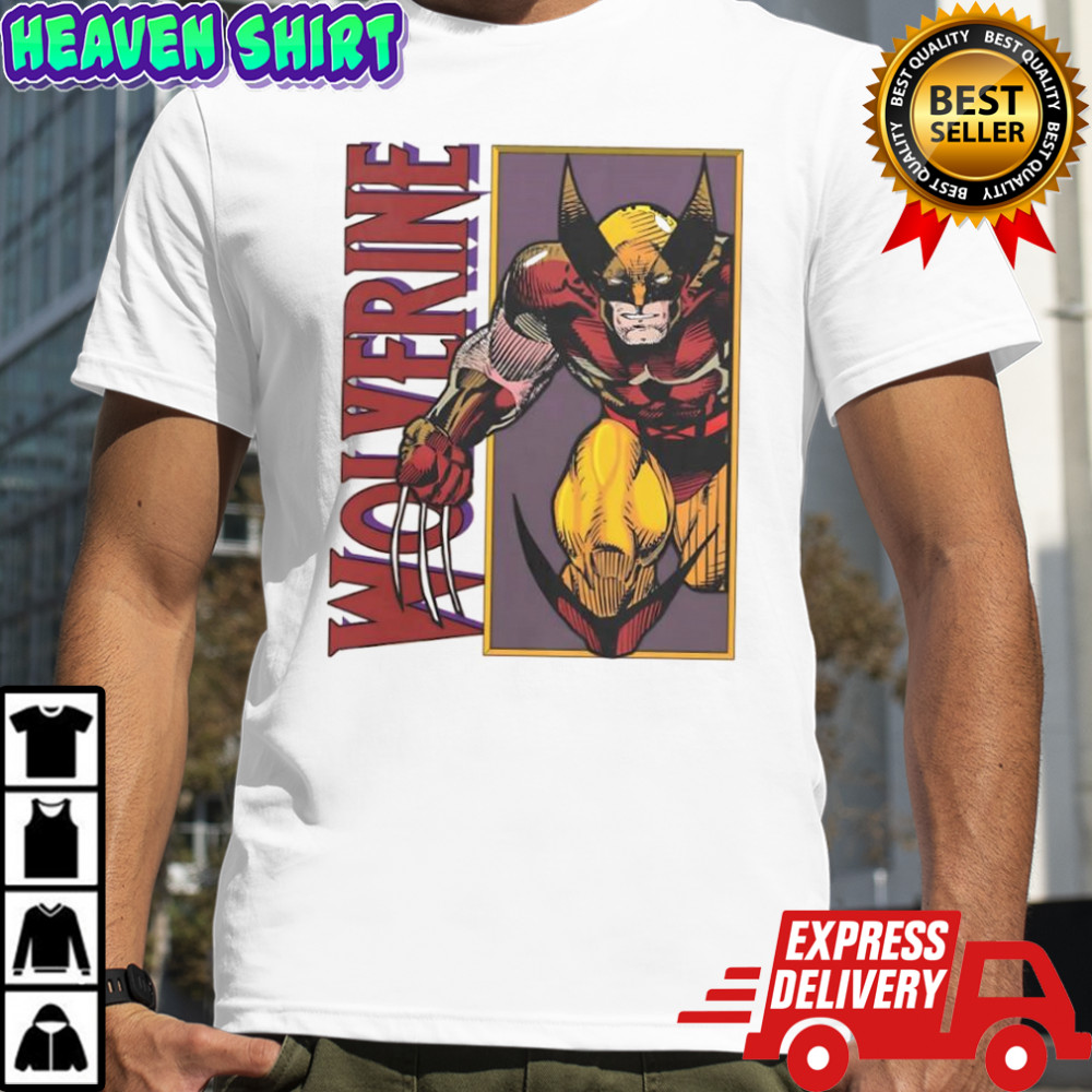 Wolverine Marvel Comics agent graphic shirt