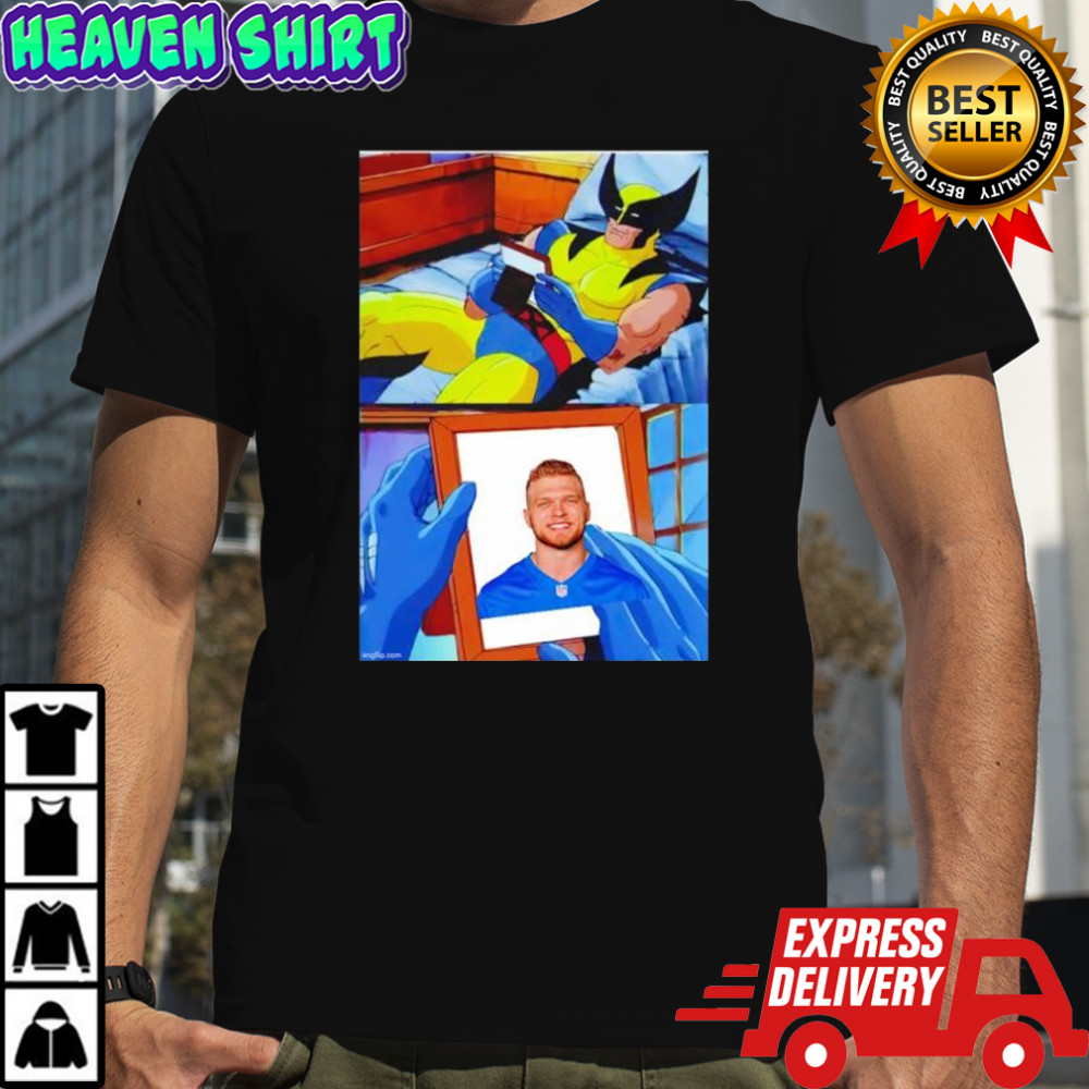 Wolverine missing Jared Goff meme shirt