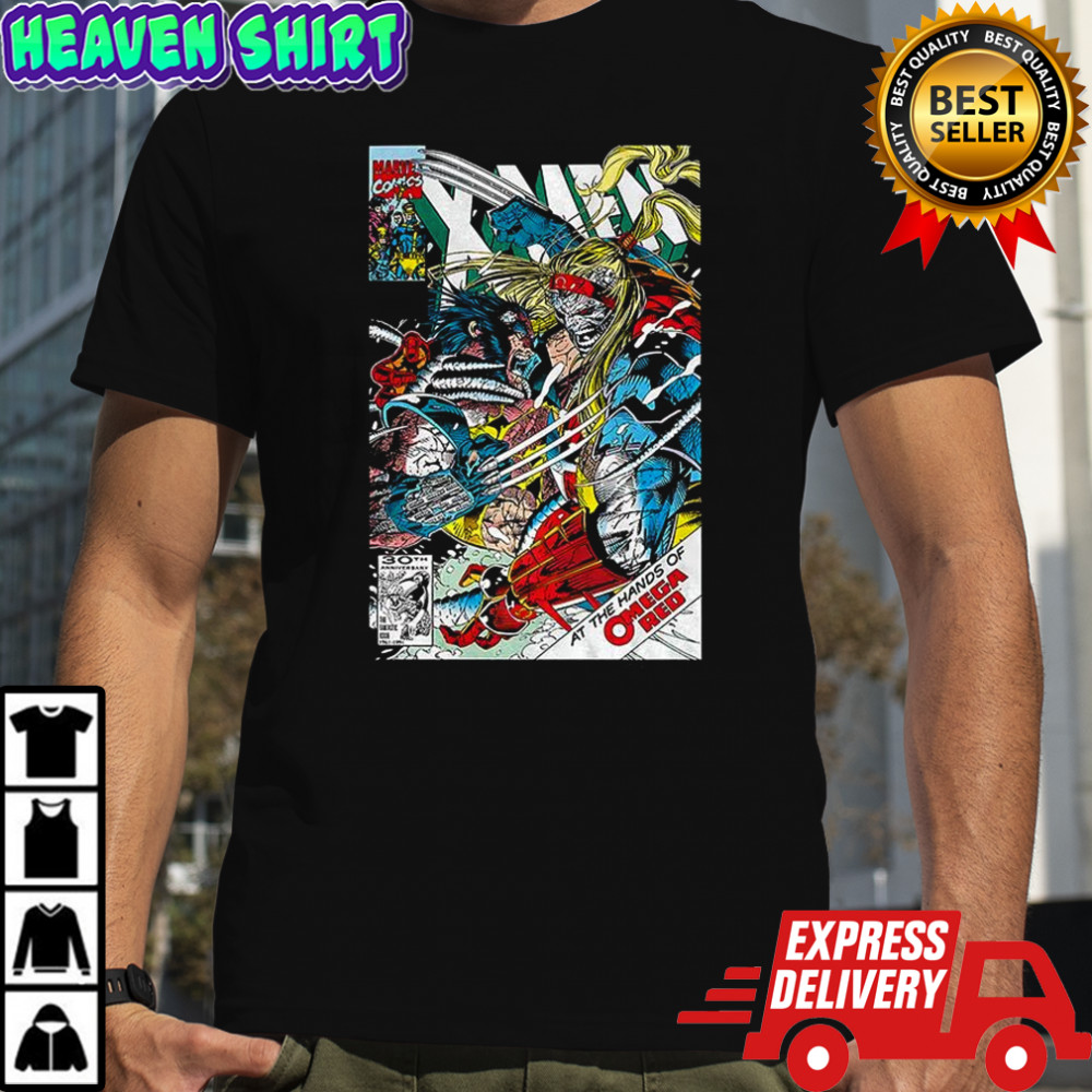 Wolverine Vs Omega Red X Men Marvel comics 30th anniversary shirt