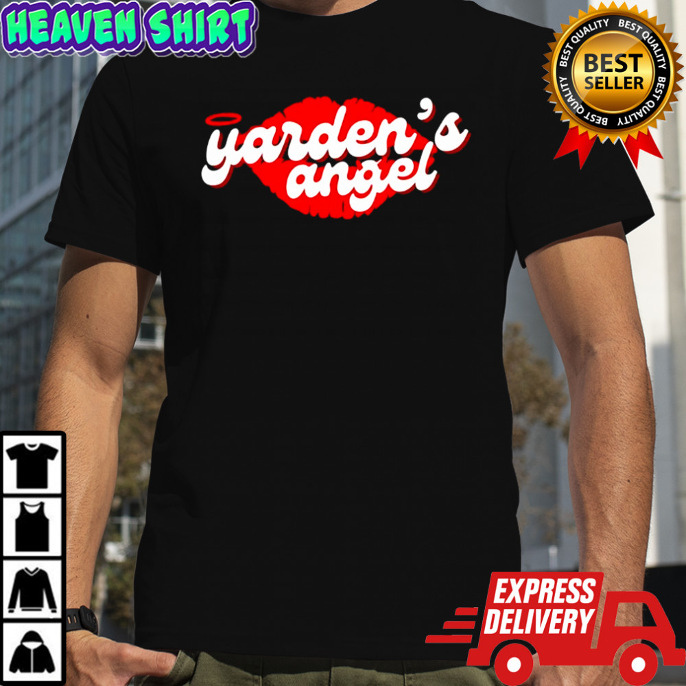 Yarden’s Angel lips logo shirt