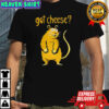 Yellow mouse got cheese cartoon shirt