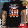 Yes i’m old but i saw Denver Broncos greatness Mike Shanahan coach Super Bowl signatures shirt