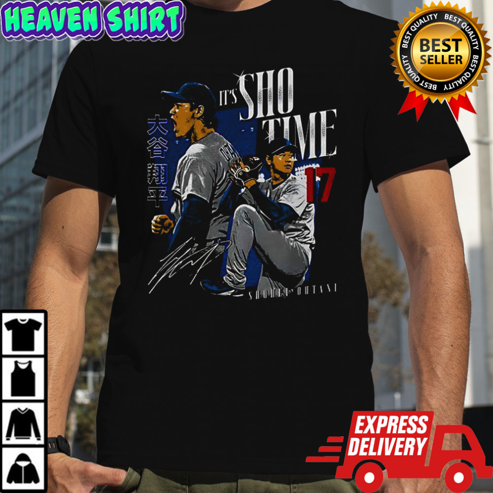 Yoshinobu Yamamoto Los Angeles Dodgers baseball It’s Sho time signature shirt