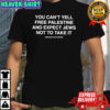 You can’t yell free palestine and expect jews not to take it shirt