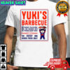 Yuki’s barbecue est 2021 the fastest bbq served fresh daily shirt