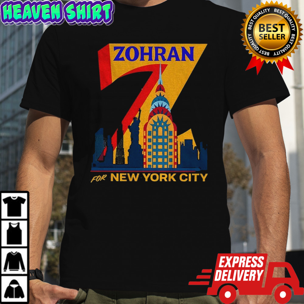 Zohran for Mayor of New York Tee Vote Zohran shirt