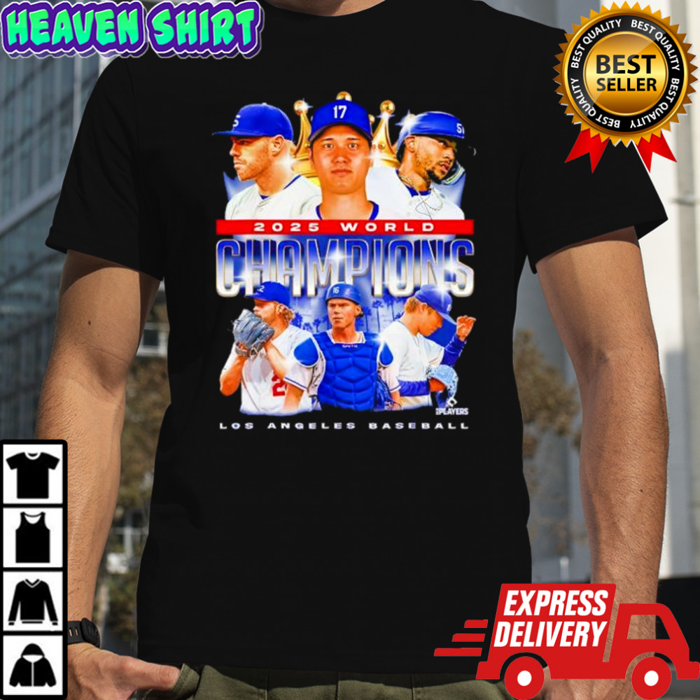 2025 World Champions Los Angeles LA Series shirt