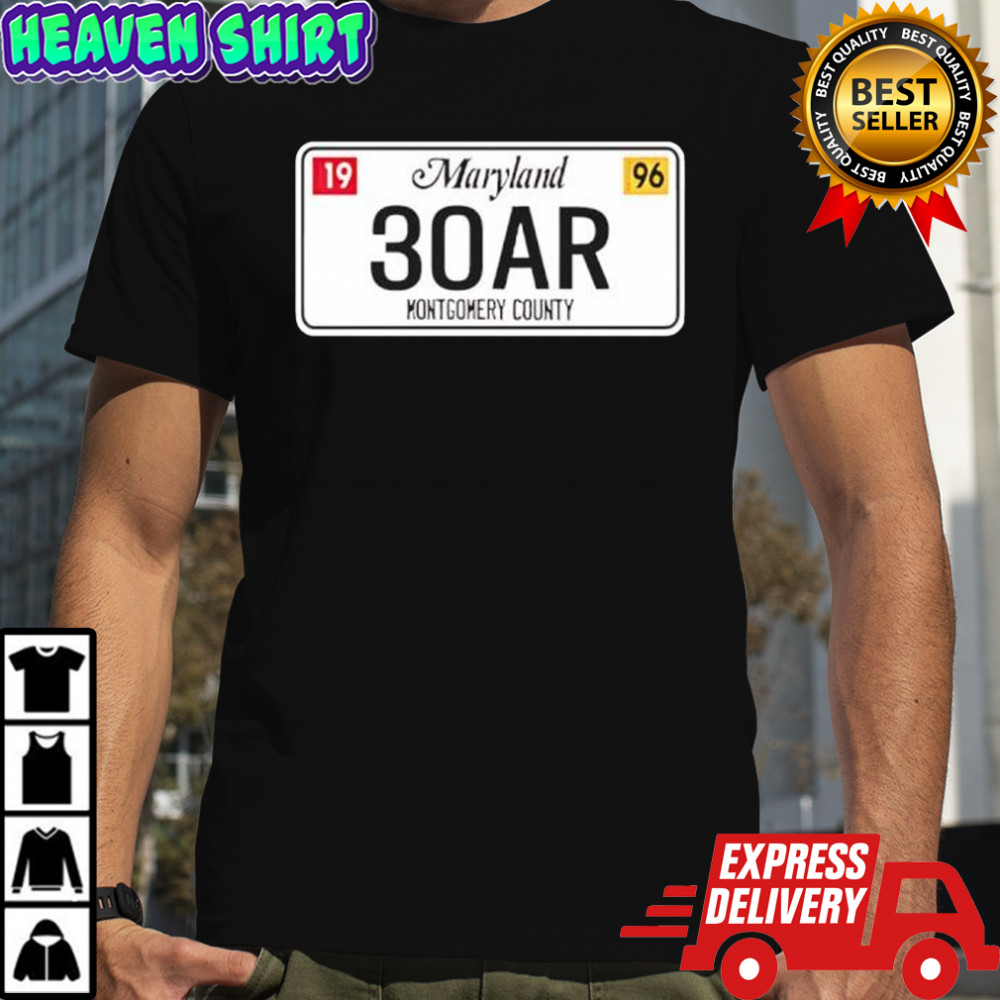30AR Maryland Montgomery County shirt