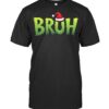 Bruh Christmas Kids Teens Boys Funny Christmas humor Meme T Shirt