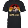 Damn Strait Vintage Sunset Cowboy T-Shirt