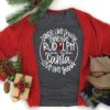 Dance Like Frosty Shine Like Rudolph Give Like Santa Love Like Jesus Christmas T-Shirt