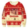 Diphenhydramine Cat Meme Christmas Ugly Sweatshirt