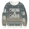 Drum And Bass Funny Christmas Ugly Sweatshirt