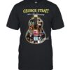 George Strait 49th Anniversary 1976–2025 Guitar Collage Signature T-Shirt