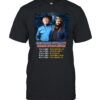 George Strait And Chris Stapleton 2025 Tour Dates T-Shirt