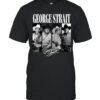 George Strait Classic Black And White Country Music Portrait T-Shirt