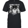 George Strait Classic Black And White Cowboy Country Music T-Shirt
