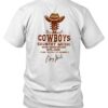 George Strait Cowboys Country Music 50th Anniversary Thank You For The Memories T-Shirt