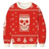 Horror Skull Christmas Ugly Sweatshirt