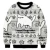 I Need Ibuprofen Cat Christmas Ugly Sweatshirt