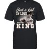 Just A Girl In Love With Her King George Strait Western Style T-Shirt