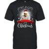 Just A Girl Who Loves George Strait And Christmas T-Shirt