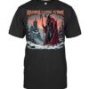 Krampus Is Coming To Town Christmas Xmas Horror Graphic T Shirt