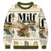 Man I Love Frogs Meme Christmas Ugly Sweatshirt