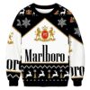 Marlboro Vintage Christmas Ugly Sweatshirt