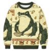 Matsumoto Hoji Japanese Frog Christmas Ugly Sweatshirt