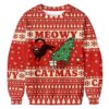 Meowy Christmas Ugly Sweatshirts