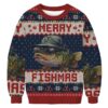 Merry Fishmas Christmas Ugly Sweatshirt
