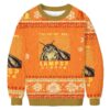 Moth Obsessed With The Light Christmas Ugly Sweatshirt