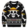 One Piece Straw Pirates Christmas Ugly Sweatshirt