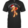 Out Here Looking Like A Snack Funny BouJee Xmas Gingerbread T Shirt