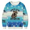 Overthink Raccoon Christmas Ugly Sweatshirt